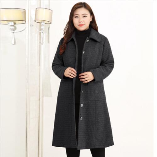 Clobee Women's Plaid Coats
