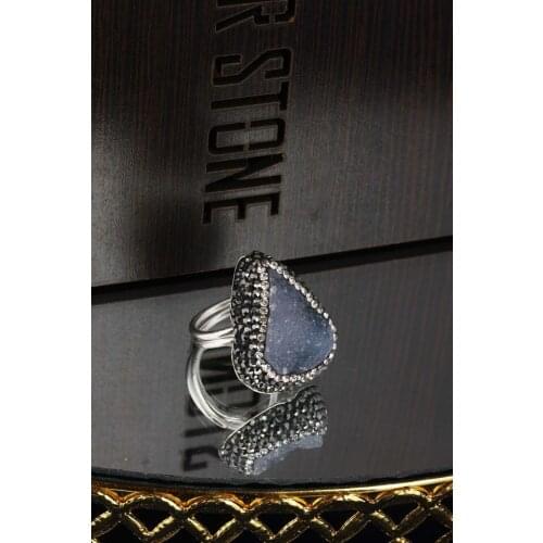 Dr stone chalcedony ring 20 ar601 128672459