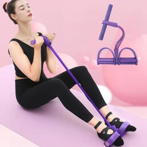 Resistance Bands Elastic Upward Pull Rope Gym Exercise Pedal Ankle Joint Weight Loss Fitness Excercise Equipment at home Workout