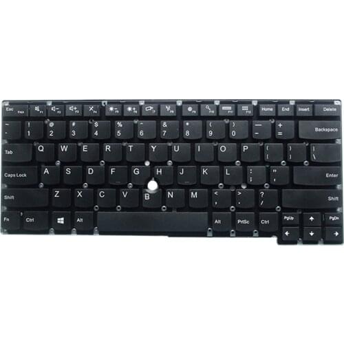 US Backlit Keyboard for Lenovo Thinkpad S3 S3-S431 S3-S440 S440 Series Black