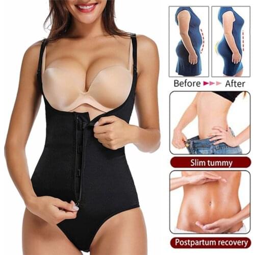 MISS MOLY Shapewear for Women Tummy Control Bodysuit Seamless Extra Butt Lifter Slimming Body Shaper Latex Waist Trainer Corset