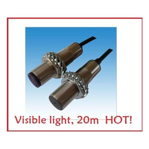 Laser photoelectric switch Laser sensor laser photoelectric switch m18 npn 20M NO