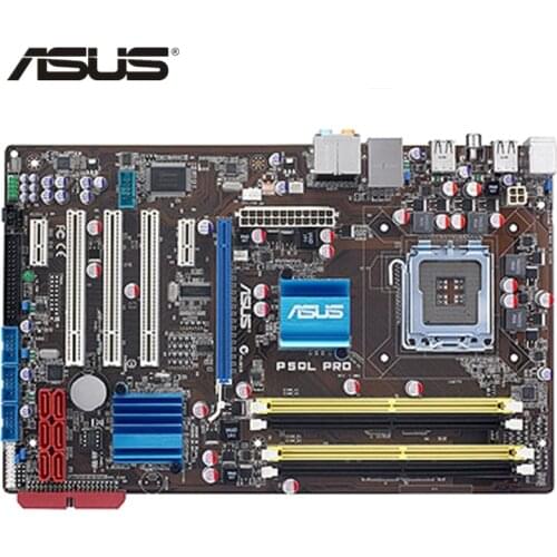 ASUS P5QL/EPU Motherboard LGA 775 DDR2 16GB For Intel P43 P5QL/EPU Desktop Mainboard ATX Systemboard SATA II PCI-E 2.0 16X Used