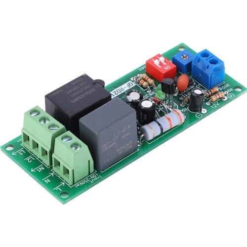 Delay Off Time Relay Module Timer Switch Board 0-300min 100-220V AC