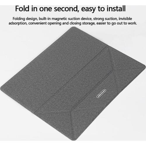 Nillkin Portable Invisible Stand Laptop Cooling Pad Holder Desktop Bracket Flexible Use as Mouse Pad Lightweight