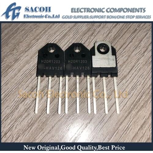 New 10PCS/Lot IHY20N120R3 H20R1203 or IHY20N135R3 H20R1353 or IHY15N120R3 H15R1203 IHY30N160R2 H30R1602 TO-247HC 20A 1200V IGBT