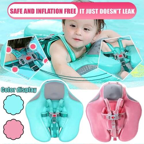 Relaxing Baby Inflatable Swimming Circle Double Raft Float Swimming Ring for Kids Pool Floats Bathing buoy Accessories Toys#g4