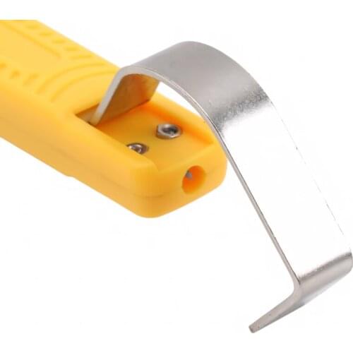 Adjustable Insulation Clamp Round Wire Stripper Rubber Handle Cable Stripper PVC Cable Fastness Wire Stripper Knife Durable