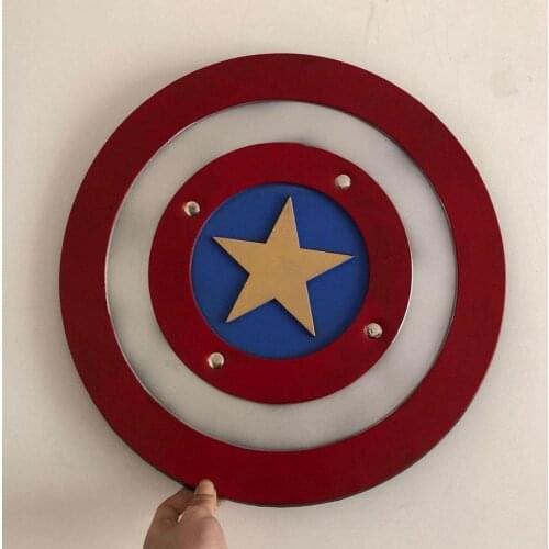 Endgame Super hero Shield Steve Rogers Cosplay Prop PU Shield Halloween Cosplay Prop PU Weapon Kids Role Gift