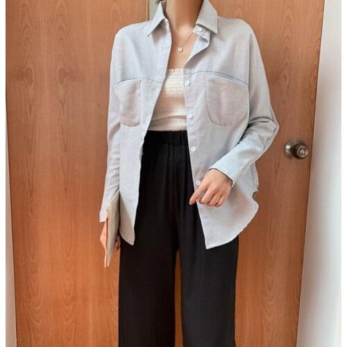 2021 Spring Women Summer Blouse Korean Long Sleeve Womens Tops And Blouses Vintage Women Shirts Blusas Roupa Feminina Tops