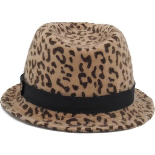 Cowboy Hats For Women Spring And Autumn New Fashion Wild Style Leopard Narrow Side Casual Comfortable Beach Cowgirl Hats Female