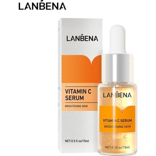 4 Style Face Serum Vitamin C/Six Peptides/Hyaluronic Acid/Shrink Pore Facial Essence Whitening Moisturizing Whitening Anti-Aging