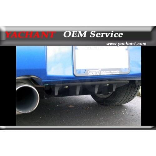 Car-Styling Carbon Fiber Rear Bumper Diffuser Fit For 2002-2007 Subaru Impreza 7-9th WRX STI Rear Diffuser