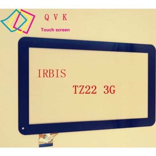 Black For IRBIS TZ21 TZ22 3G 10.1inch tablet pc capacitive touch screen panel digitizer glass Free Shipping