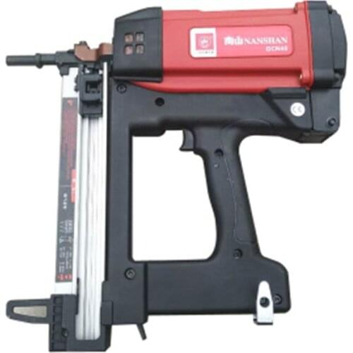 New High Quality GCN40 Gas Nail Gun Automatic Woodworking Doors Window Wire Slot Nailing Device Electric Nail Gun DV7.4V, 2.2AH