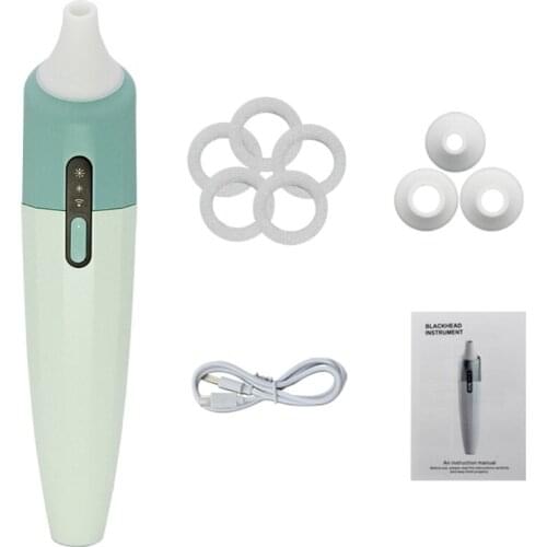 H7JC Handheld Electric Visual Blackhead Blackhead Remover Cleaner WiFi Camera Vacuum Suction 2 Levels Rechargeable Removal Acne