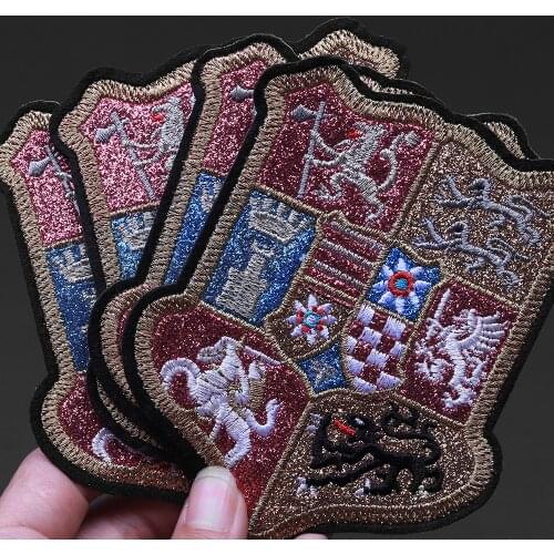 Exquisite clothing embroidery patch badge European retro style pattern for ironing decoration clothes luggage bags can be washed