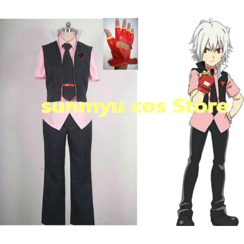 Beyblade Burst Shu Kurenai Cosplay Costume,Custom Size Halloween Wholesale Good Quality