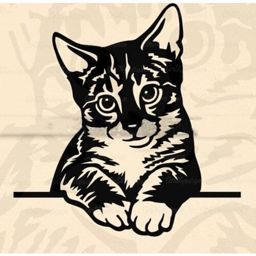 Cute Cat Metal Cutting Dies Stencils For DIY Scrapbooking Decorative Embossing DIY Paper Cards Craft Die Cut