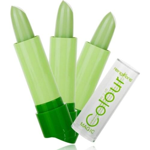 Magic Fruity Lipstick Set Temperature Change Color Long Lasting Moisture Lip Stick Balm Kit Shimmer Pink Shade