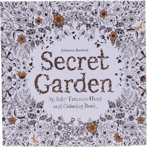 New An Inky Treasure Hunt and Coloring Book By Johanna Basford