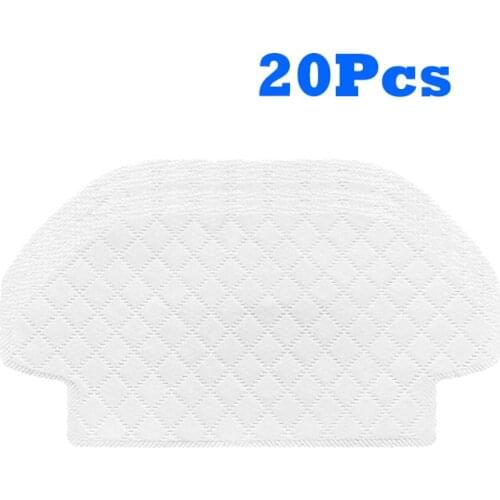 Disposable Mop For Xiaomi Mijia Mop Pro STYJ02YM/VIOMI V2 PRO/V3 V-RVCLM21B Robot Vacuum Cleaner Parts For Conga 3290 3490 3690