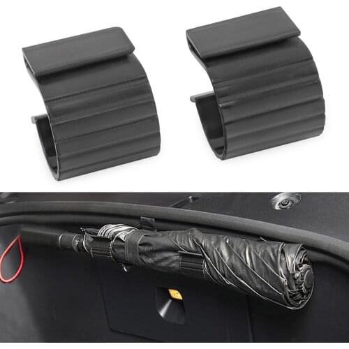 Front Trunk Hooks 2 Pcs For Model Y 2021 Multifunction Umbrella Hanging Hook Clips Compatible with Tesla Model Y 2020 2021