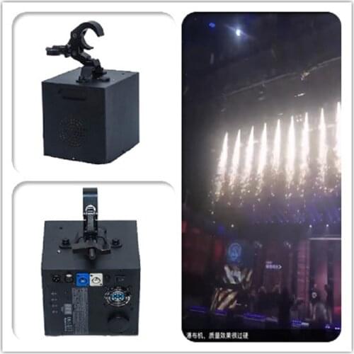 600W Sparklers Waterfall Fireworks Pyrotechnics Remote Dmx Control Cold Fire Machine Spark stage effect lighting