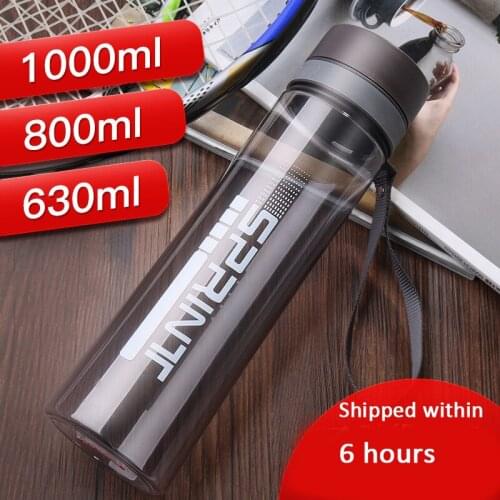 Large Capacity Travel Drinking Bottle Space Water Bottle 400ml 630ml 800ml 100ml Outdoor Water Cup Portable Leakproof Water Cup