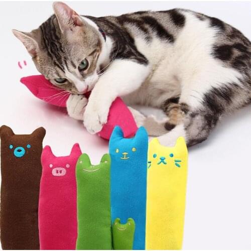 Cute Pillow Scratch Crazy Cat Kicker Catnip Toy Teeth Grinding Toys 2020ing