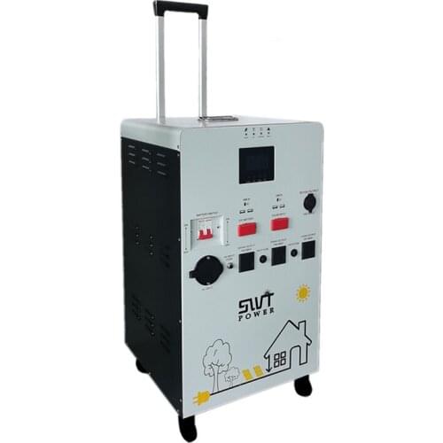 High quality solar generator 1KW 2KW portable solar power station with lithium battery power supply