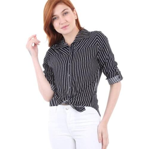 Bigdart Striped Blouses