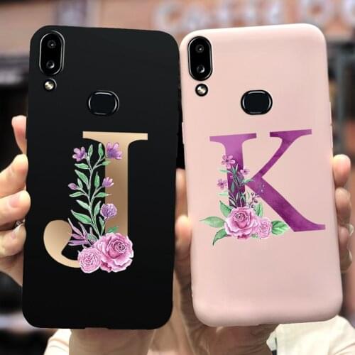 For Samsung Galaxy A10S Case SM-A107F Silicone Soft TPU Back Cover Cute Letters Phone Cases For Samsung A10S A 10 S A107F Bumper