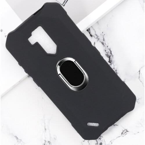 Cases for Ulefone Armor X5 Back Ring Holder Bracket Phone Case Cover for Ulefone Armor X3 Phone TPU Soft Silicone Bags