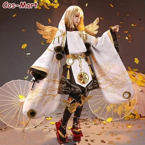 Hot Game Onmyoji Shouu Ootengu Cosplay Costume JinYuJinPeng Fashion Kimono Uniform Male Activity Party Role Play Clothing S-XL