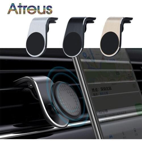 Magnetic Car GPS Phone Holder for Audi Q7 A6 C5 C6 C7 A3 8P 8V A4 B8 B6 B7 B9 Q5 A1 TT MK2 Q3 Mazda3 bk cx5 6 gh Tesla model 3