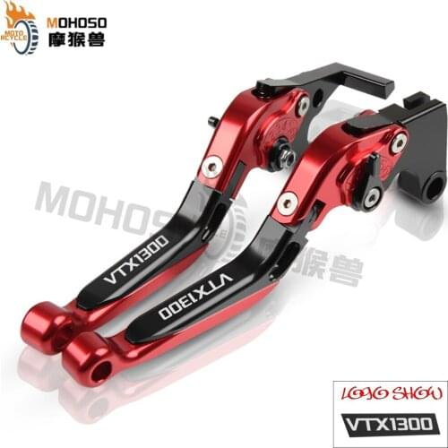 Motorcycle Accessories CNC adjustable Brake Clutch Levers For Honda Fury/VTX1300CX VTX1300 VTX 1300 CX 2009-2019 2018 2017 2016