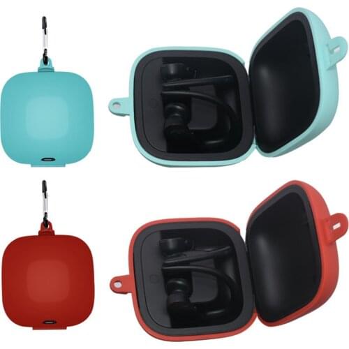 Soft Silicone Case For Apple Beats Powerbeats Pro Cover Earphone Box Protection Accessories Bluetooth Headphone