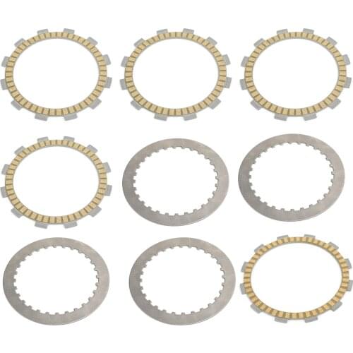Artudatech Clutch Kit Steel & Friction Plates for Suzuki TU250 GN250 TU GN 250 GN250E 250E GW250 Inazuma DR250S DR 250S
