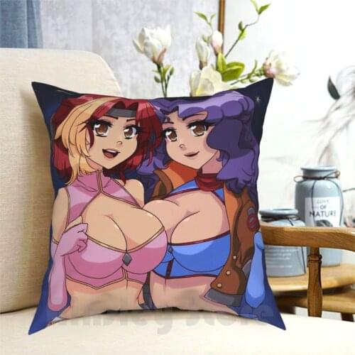 Game Gyaru ( Game Grumps ) Pillow Case Printed Home Soft Throw Pillow Game Game Grumps Arin Dan Video Games Retro Anime