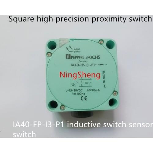 Original new 100% square high precision proximity switch IA40-FP-I3-P1 inductive switch sensor switch