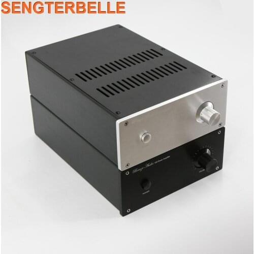 JC229 All Aluminum Power Amplifier Chassis Pre-Amp Enclosure Audio Amp Case DIY Box 220MM*90MM2311MM