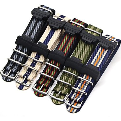 Watch Band Strap Connector Spring Bar Tool Kit Nylon Wristwatch Bands Converter Replacement Accessories For Casio G-shock