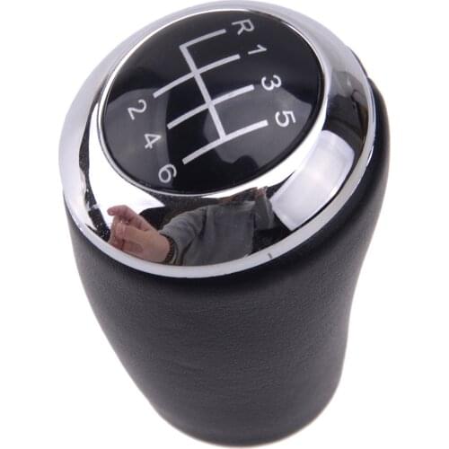 6 Speed Car Manual Gear Shift Stick Knob Shifter Grip Head Fit For Mazda 3 5 6 Car Accessories