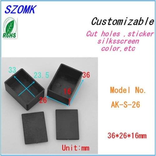 10pcs/lot small plastic box for electronics junction box abs plastic switch box 36x26x16mm