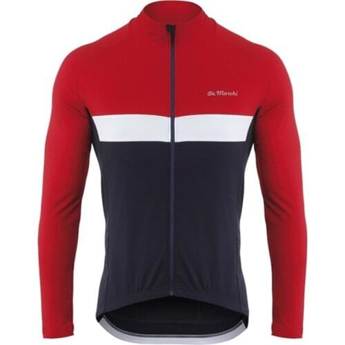 2021 Winter De Marchi Cycling Long Sleeve Mens Jackets High Performance Bicycle Jerseys Ropa Ciclismo Maillot Team Bike Coat