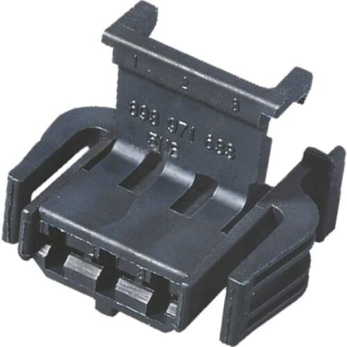 3 pin Black plastic shell car lights plug connector with terminal DJ7038-2.8-21 3P