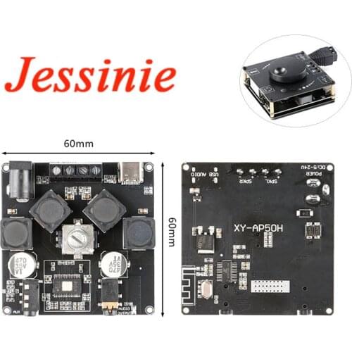 50W+50W BLE 5.0 Digital Amplifier Board Module TPA3116 HIFI 2.0 Stereo Speaker Audio Power Amp Class D 50WX2 TPA3116D2