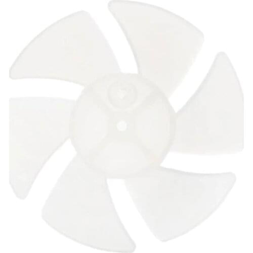 Small Power Mini Plastic Fan Blade 6 Leaves For Hairdryer Motor