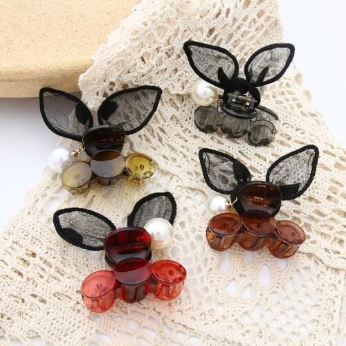 1pcs Cute Hair Clips For Girls Glitter Rabbite Ear Hairpins Bunny Barrettes Kids Hair Accessories Headwear